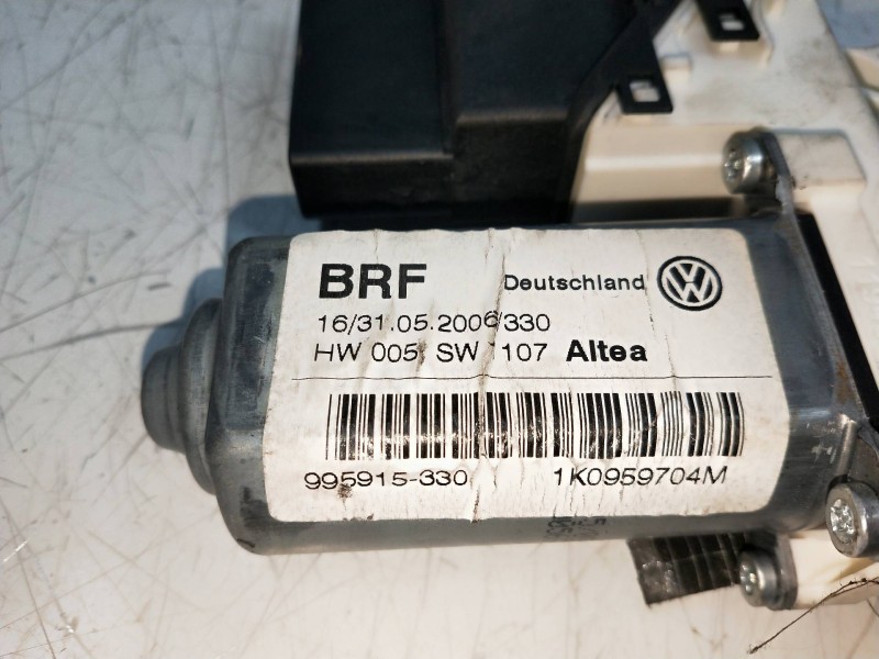 Recambio de elevalunas trasero izquierdo para seat altea (5p1) 1.9 tdi referencia OEM IAM HW005SW1107 1K0959704M 5P