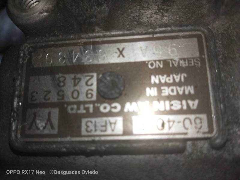 Recambio de caja cambios para opel tigra 1.4 16v referencia OEM IAM 6040LE AF13 96A63489 90523248