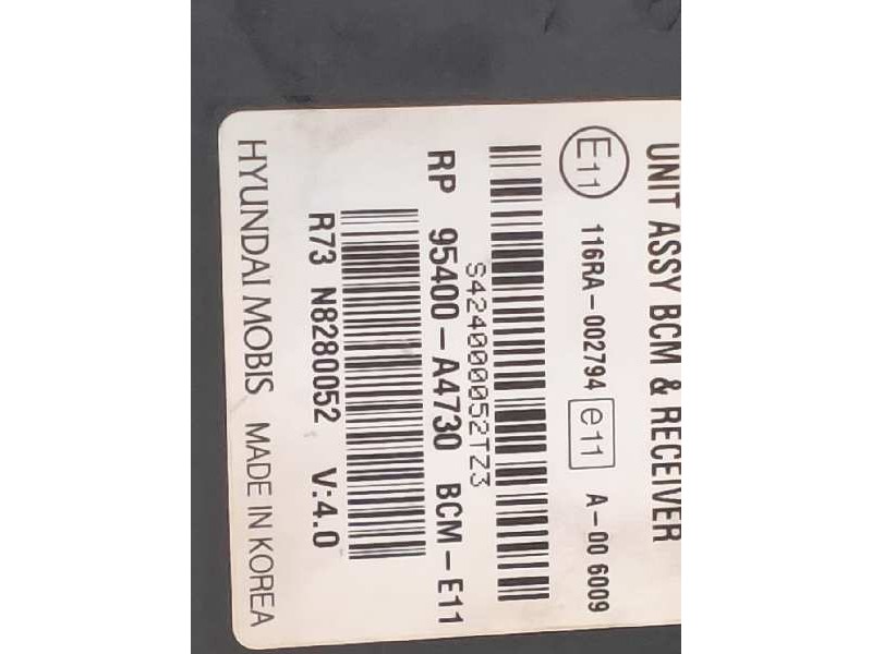Recambio de centralita check control para kia carens ( ) concept referencia OEM IAM 95400A4730  