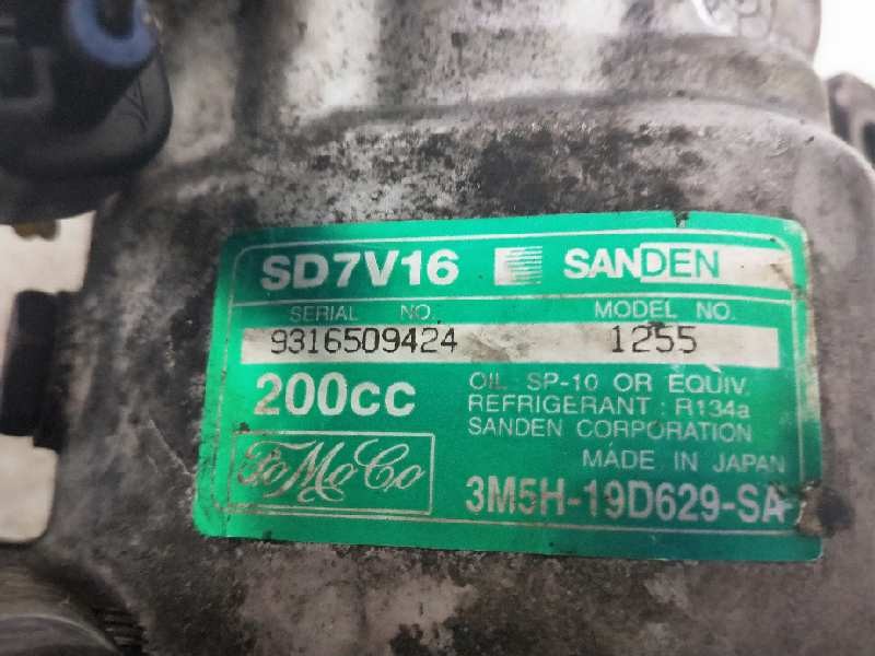 Recambio de compresor aire acondicionado para ford focus c-max (cap) 1.6 tdci cat referencia OEM IAM SD7V161255 3M5H19D629SA 125