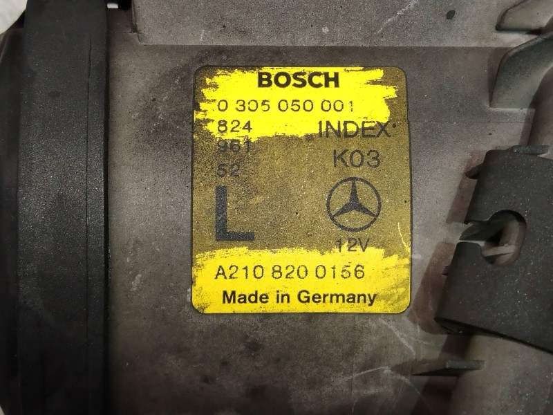 Recambio de faro antiniebla izquierdo para mercedes clase e (w210) berlina diesel 300 turbodiesel (210.025) referencia OEM IAM 0