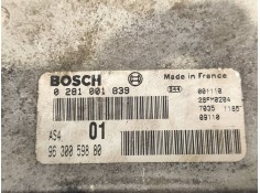 Recambio de centralita motor uce para citroen saxo 1.5 d sx referencia OEM IAM 0281001839 9630059880 01 BOSCH 2