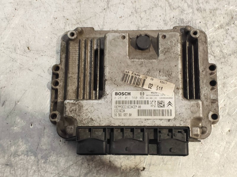 Recambio de centralita motor uce para peugeot 206 berlina xt referencia OEM IAM 0281011560 9656169780 965395898 BOSCH