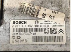 Recambio de centralita motor uce para peugeot 206 berlina xt referencia OEM IAM 0281011560 9656169780 965395898 BOSCH 2