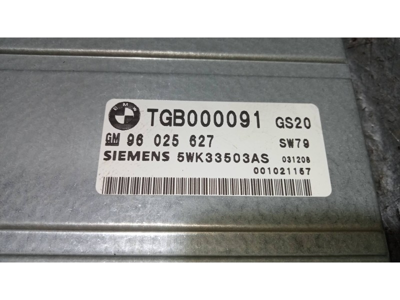 Recambio de modulo electronico para land rover range rover (lm) td6 se referencia OEM IAM TGB000091 96025627 5WK33503AS