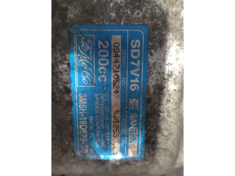 Recambio de compresor aire acondicionado para volvo v50 familiar 1.6 d kinetic referencia OEM IAM SD7V161255 3M5H19D629SD 