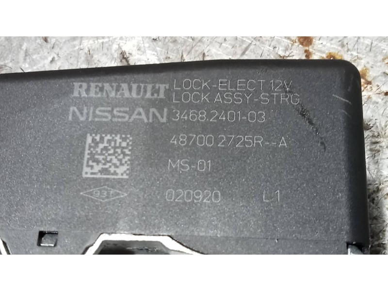 Recambio de conmutador de arranque para renault megane iv berlina 5p limited + referencia OEM IAM 487002725R 3468240103 