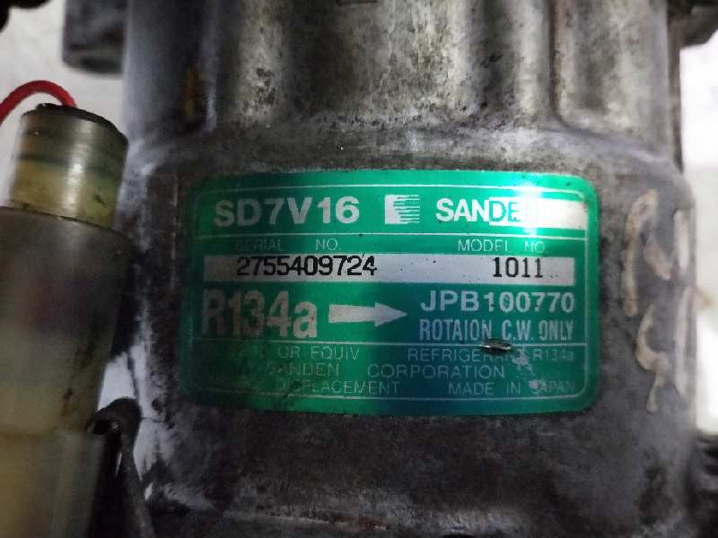 Recambio de compresor aire acondicionado para mg rover serie 400 (rt) 2.0 16v cat referencia OEM IAM SD7V161011 1011 JPB100770