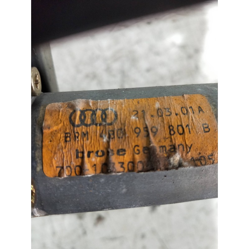 Recambio de elevalunas trasero izquierdo para audi a6 berlina (4b2) 2.5 tdi referencia OEM IAM 4B0959801  4P