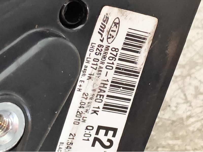 Recambio de retrovisor izquierdo para kia pro_cee´d drive referencia OEM IAM 876101HAE0  