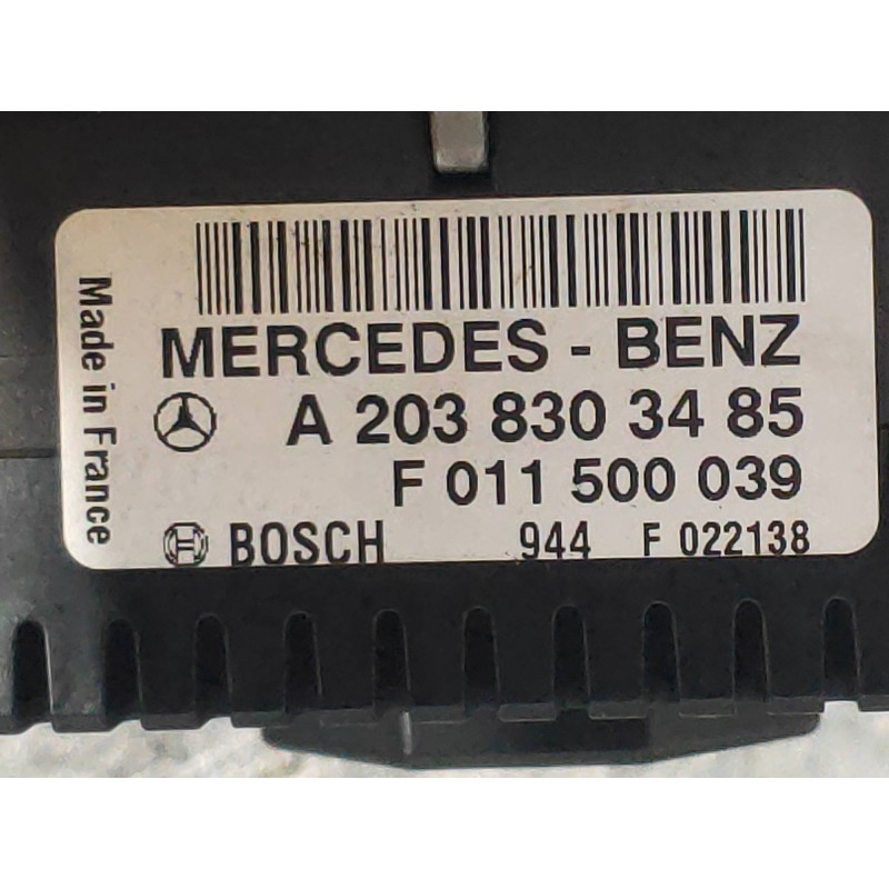 Recambio de mando calefaccion / aire acondicionado para mercedes clase clk (w209) coupe 320 cdi (209.320) referencia OEM IAM A20