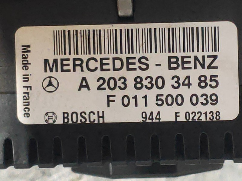 Recambio de mando calefaccion / aire acondicionado para mercedes clase clk (w209) coupe 320 cdi (209.320) referencia OEM IAM A20