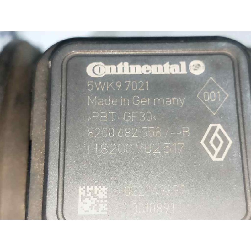 Recambio de caudalimetro para renault megane iii berlina 5 p 1.5 dci diesel fap referencia OEM IAM 5WK97021 8200682558B H8200702