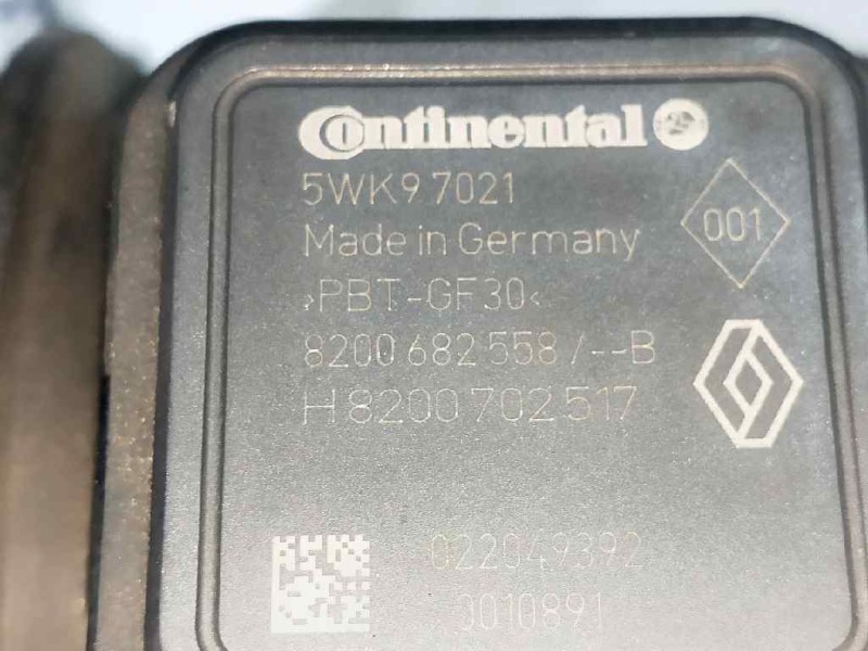 Recambio de caudalimetro para renault megane iii berlina 5 p 1.5 dci diesel fap referencia OEM IAM 5WK97021 8200682558B H8200702