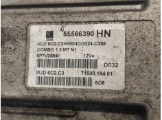 Recambio de centralita motor uce para opel combo (corsa c) familiar referencia OEM IAM 55566390 MJD6O2C3 7160018401 6P7V2584I 2