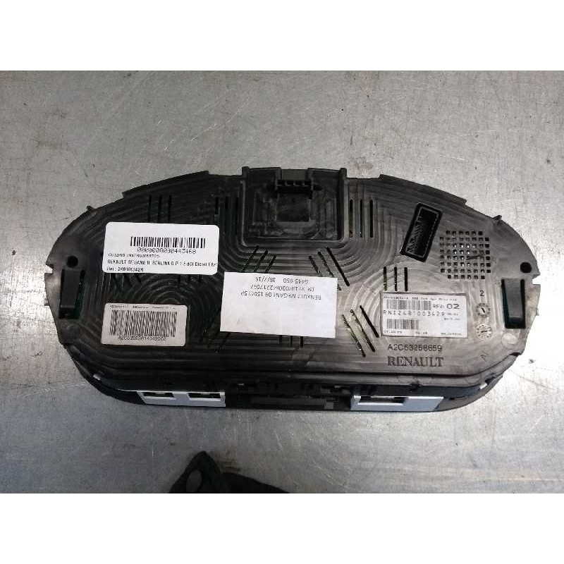 Recambio de cuadro instrumentos para renault megane iii berlina 5 p 1.5 dci diesel fap referencia OEM IAM 248100342R  