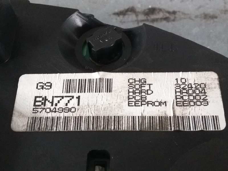 Recambio de cuadro instrumentos para nissan almera (n16/e) acenta referencia OEM IAM BN771 5704990 G9