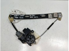 Recambio de elevalunas trasero derecho para seat leon (5f1) referencia OEM IAM 5Q0959812A  5P