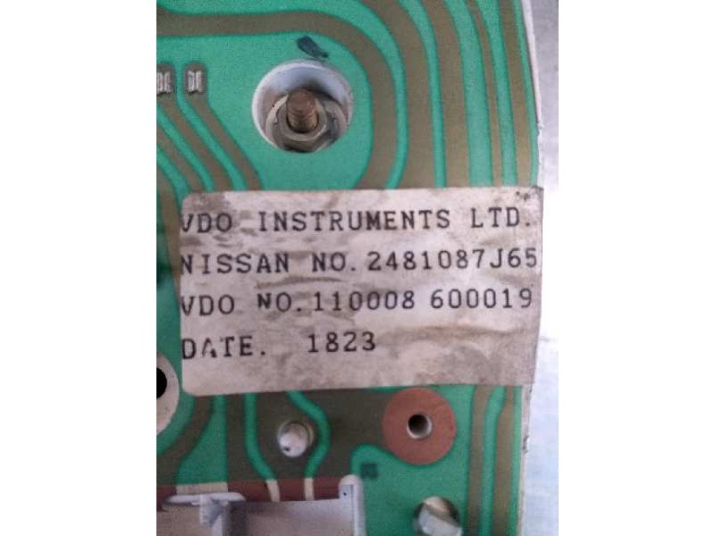Recambio de cuadro instrumentos para nissan primera berl./familiar (p10/w10) 1.6 16v cat referencia OEM IAM 2481087J65 110008600