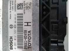 Recambio de centralita motor uce para toyota yaris 1.4 turbodiesel cat referencia OEM IAM 0281012322 896610D450 1NDTV MTKE H 2