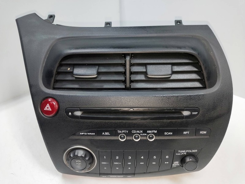 Recambio de sistema audio / radio cd para honda civic berlina 5 (fk) 2.2 i-ctdi sport referencia OEM IAM 39100SMGG014M1  