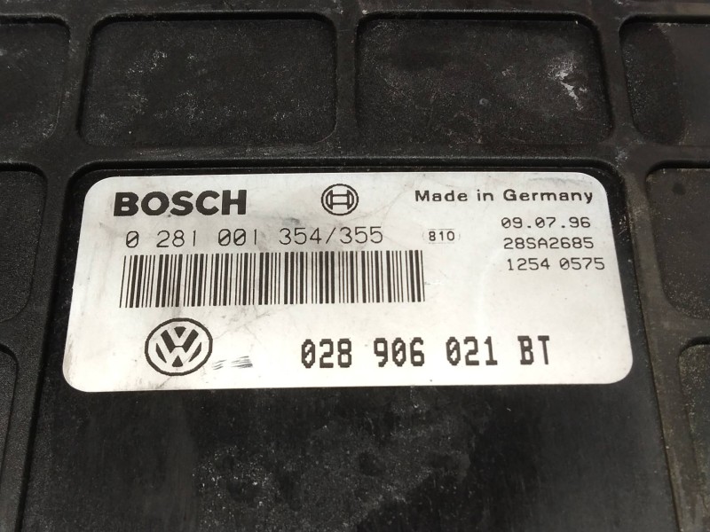 Recambio de centralita motor uce para seat toledo (1l) master referencia OEM IAM 0281001354 0281001355 028906021BT