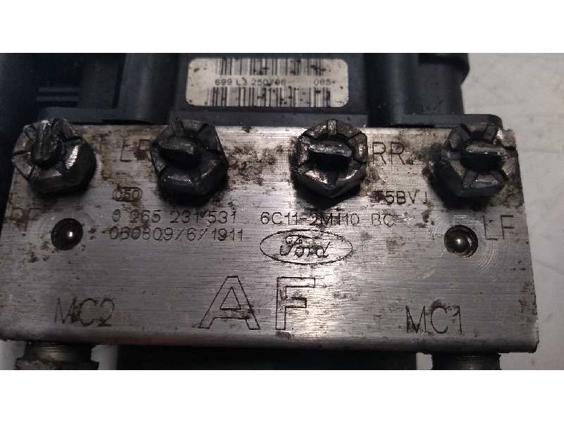 Recambio de abs para ford transit caja cerrada ´06 2.2 tdci cat referencia OEM IAM 0265231531 0265800419 6C112M110BC Recambio de abs para ford transit caja cerrada ´06 2.2 tdci cat referencia OEM IAM 0265231531 0265800419 6C112M110BC