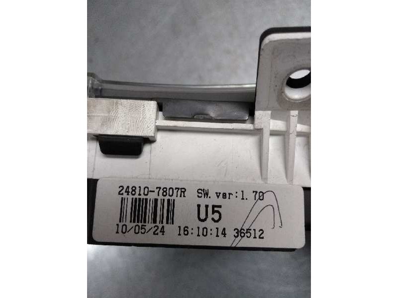 Recambio de cuadro instrumentos para renault koleos 2.0 dci diesel fap referencia OEM IAM 248107807R U5 