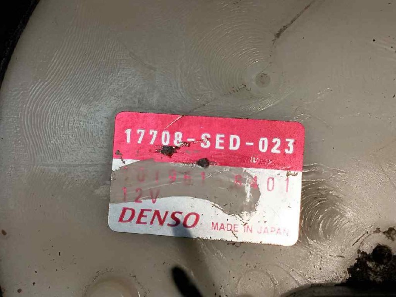 Recambio de bomba combustible para honda accord tourer (cn/cm) 2.4 vtec cat referencia OEM IAM 17708SED023 1019618401 DENSO AFOR