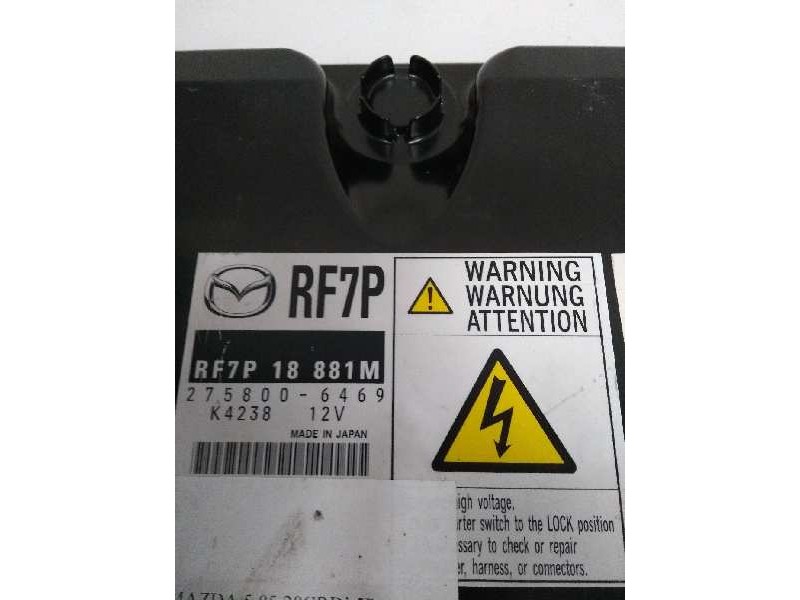 Recambio de centralita motor uce para mazda 5 berl. (cr) 2.0 diesel cat referencia OEM IAM RF7P18881M 2758006469 K4238