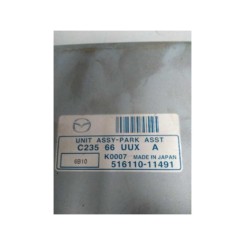 Recambio de centralita parktronic para mazda 5 berl. (cr) 2.0 diesel cat referencia OEM IAM 51611011491 C23566UUXA K0007
