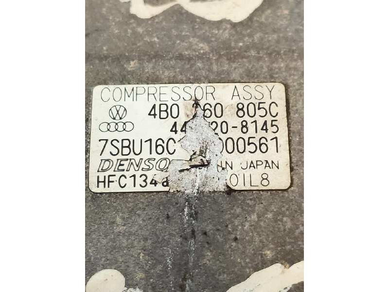 Recambio de compresor aire acondicionado para audi allroad quattro (4b5) 2.5 tdi (132kw) referencia OEM IAM 4B0260805C 442208145