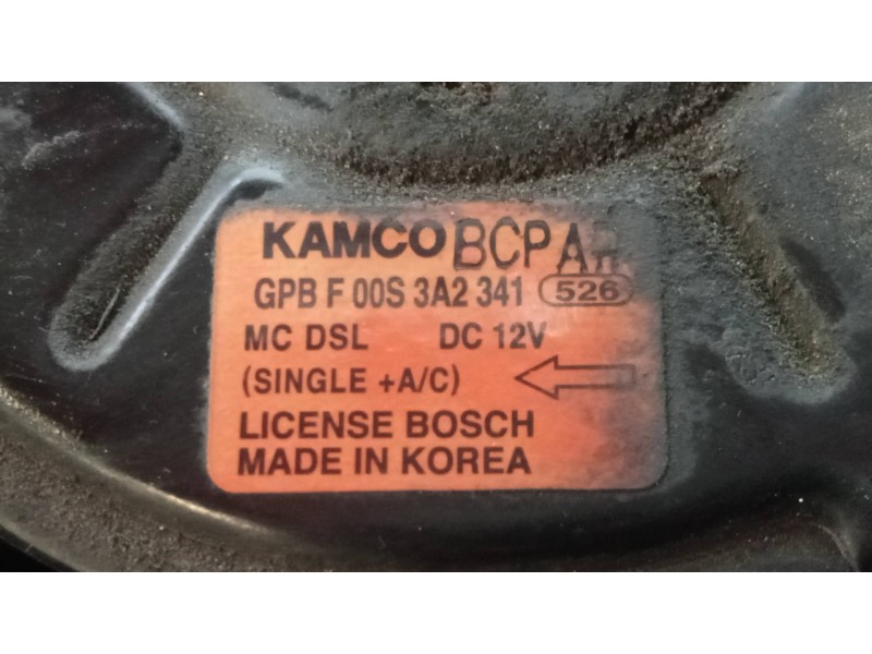 Recambio de electroventilador para hyundai accent (mc) gl crdi referencia OEM IAM F00S3A2341  