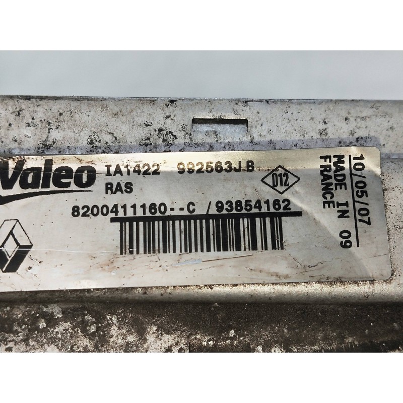 Recambio de intercooler para ford transit mod. 2000 combi 2.0 tde cat referencia OEM IAM 8200411160C 93854162 992563JB