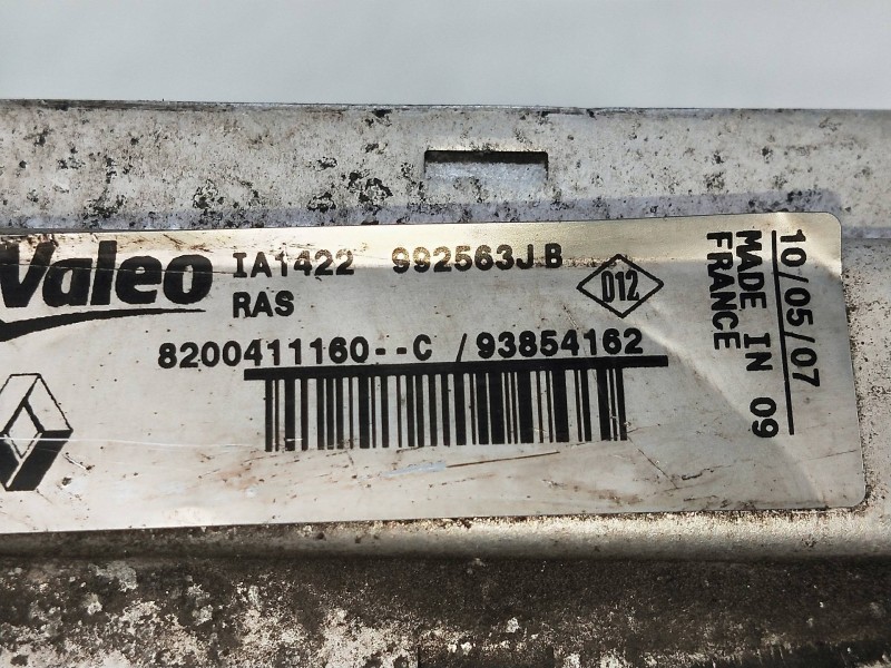 Recambio de intercooler para ford transit mod. 2000 combi 2.0 tde cat referencia OEM IAM 8200411160C 93854162 992563JB