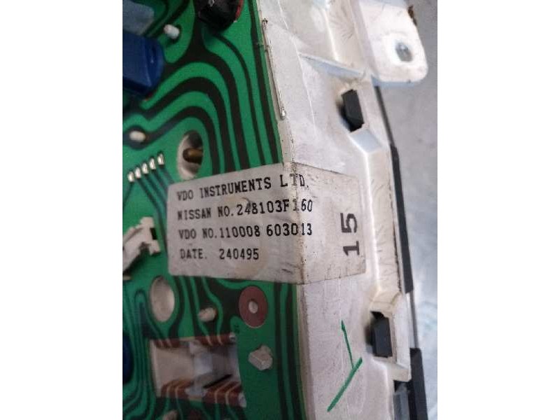 Recambio de cuadro instrumentos para nissan primera berl./familiar (p10/w10) 1.6 16v cat referencia OEM IAM 248103F160 110008603 Recambio de cuadro instrumentos para nissan primera berl./familiar (p10/w10) 1.6 16v cat referencia OEM IAM 248103F160 110008603
