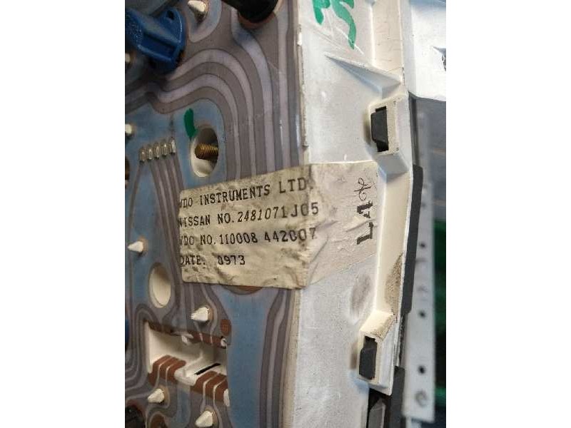 Recambio de cuadro instrumentos para nissan primera berl./familiar (p10/w10) 2.0 16v cat referencia OEM IAM 2481071J05 110008442 Recambio de cuadro instrumentos para nissan primera berl./familiar (p10/w10) 2.0 16v cat referencia OEM IAM 2481071J05 110008442