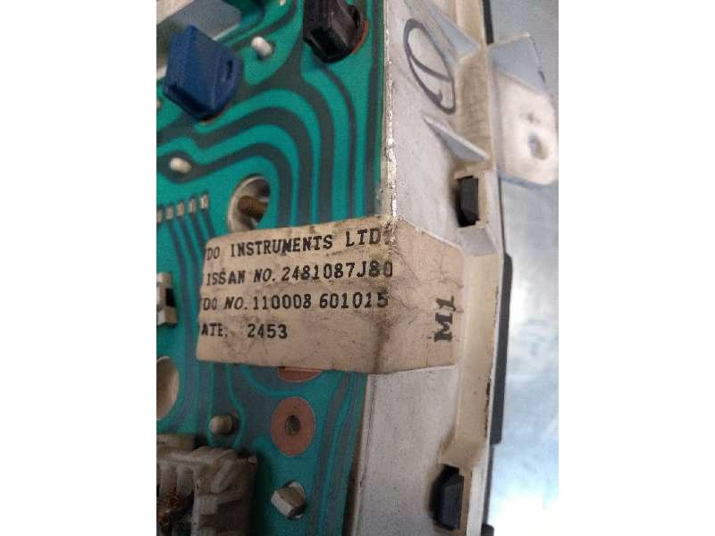 Recambio de cuadro instrumentos para nissan primera berl./familiar (p10/w10) referencia OEM IAM 2481087J80 110008601015 M1 Recambio de cuadro instrumentos para nissan primera berl./familiar (p10/w10) referencia OEM IAM 2481087J80 110008601015 M1