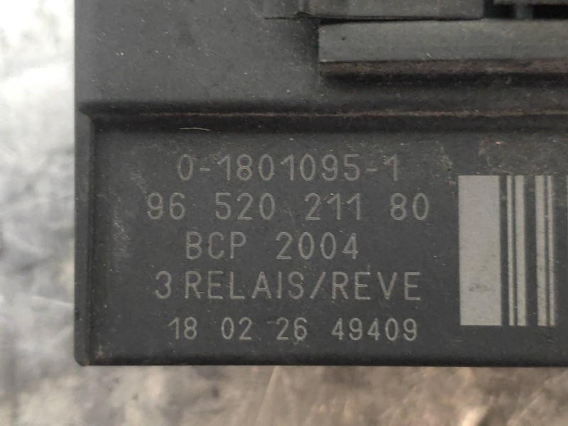 Recambio de modulo electronico para peugeot partner kombi outdoor referencia OEM IAM 9652021180 018010951 