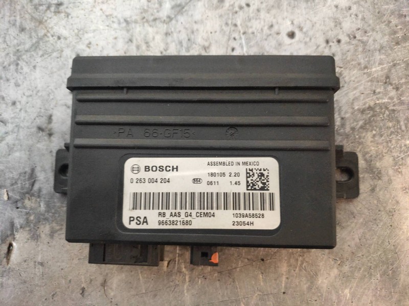 Recambio de modulo confort para peugeot partner kombi outdoor referencia OEM IAM 0263004204 9663821680 