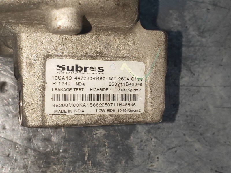 Recambio de compresor aire acondicionado para nissan pixo (uao) acenta referencia OEM IAM 4472800490 250711B48846 