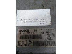 Recambio de centralita motor uce para peugeot expert kombi 2.0 hdi referencia OEM IAM 0281010815 9644704480 EDC15C2 15 2