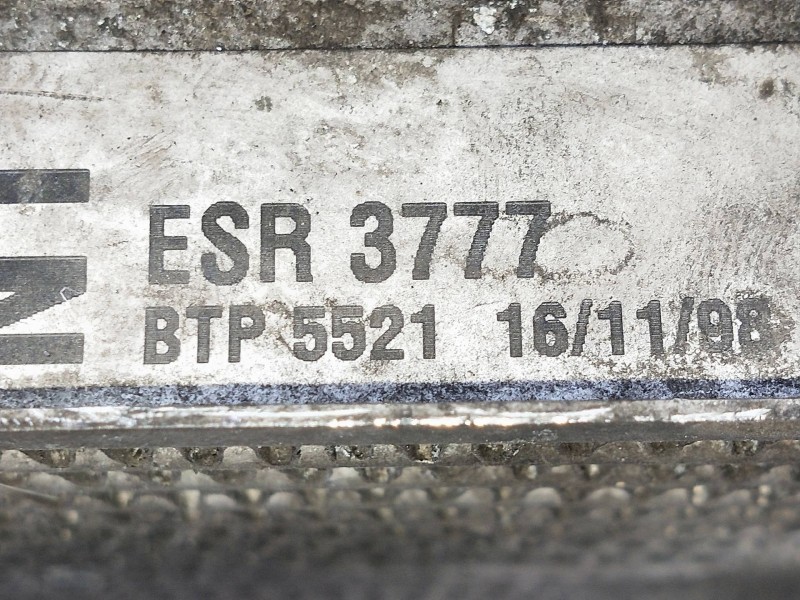 Recambio de intercooler para land rover discovery (lt) 2.5 turbodiesel referencia OEM IAM ESR3777  