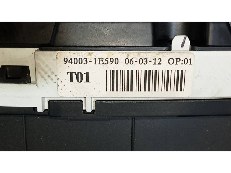 Recambio de cuadro instrumentos para hyundai accent (mc) gl crdi referencia OEM IAM 940031E590  