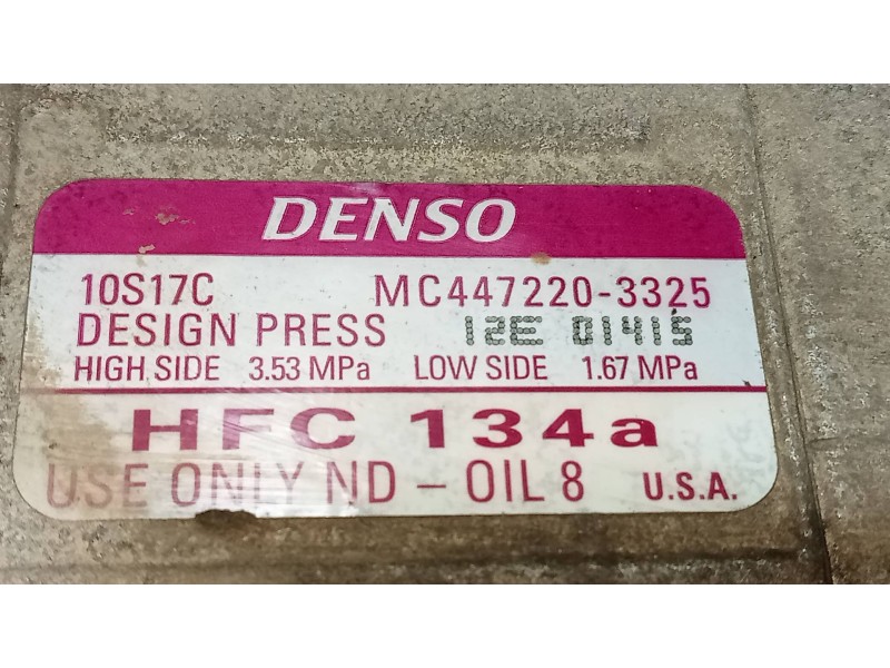 Recambio de compresor aire acondicionado para land rover range rover (lm) td6 se referencia OEM IAM MC4472203325  