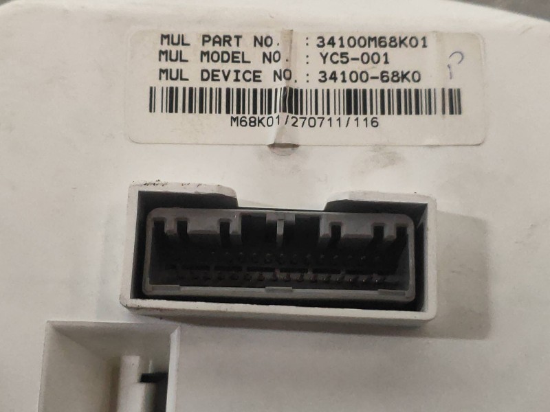 Recambio de cuadro instrumentos para nissan pixo (uao) acenta referencia OEM IAM 34100M68K01 YC5001 3410068K0