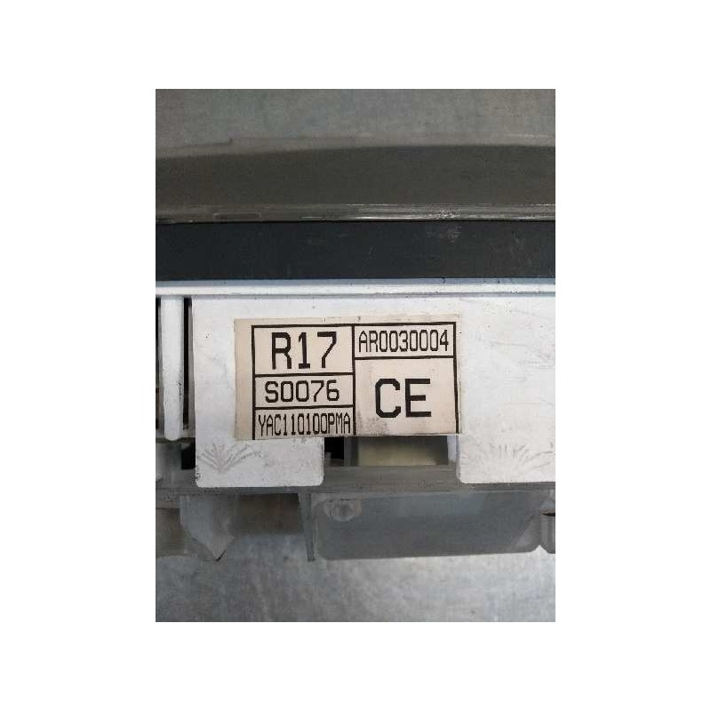 Recambio de cuadro instrumentos para mg rover serie 800 (rs) 2.5 v6 24v referencia OEM IAM AR0030004 R17 S0076 CE YAC110100PMA