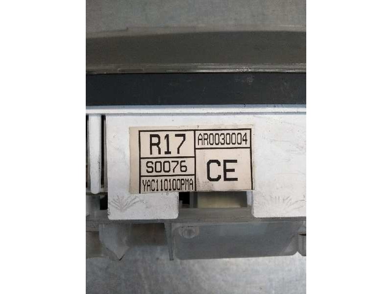 Recambio de cuadro instrumentos para mg rover serie 800 (rs) 2.5 v6 24v referencia OEM IAM AR0030004 R17 S0076 CE YAC110100PMA