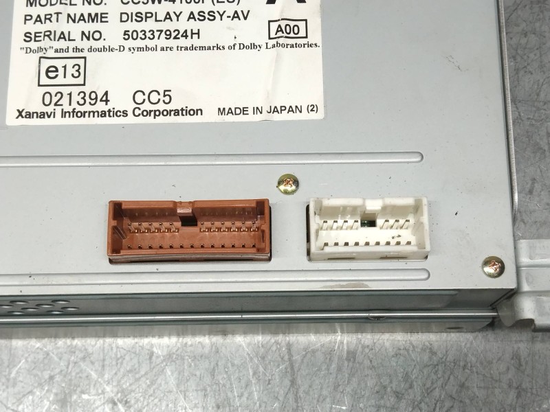 Recambio de sistema navegacion gps para nissan primera berlina (p12) acenta referencia OEM IAM 28395BA000 28090BA000 28185BA010