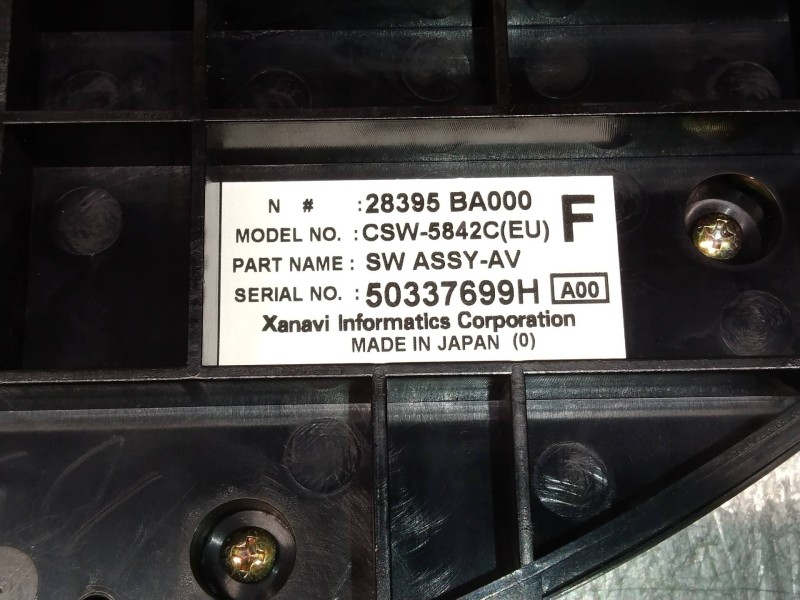 Recambio de sistema navegacion gps para nissan primera berlina (p12) acenta referencia OEM IAM 28395BA000 28090BA000 28185BA010